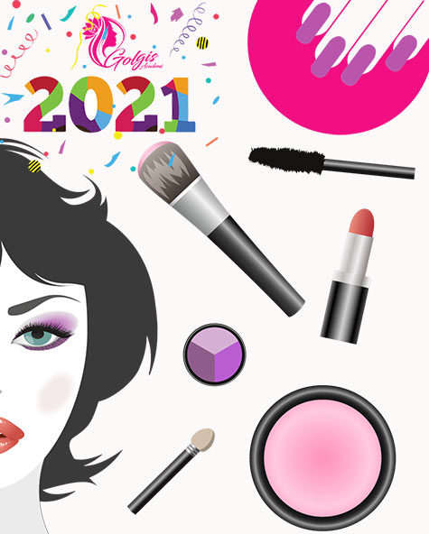 انواع ست آرایش و طراحی ناخن 2021