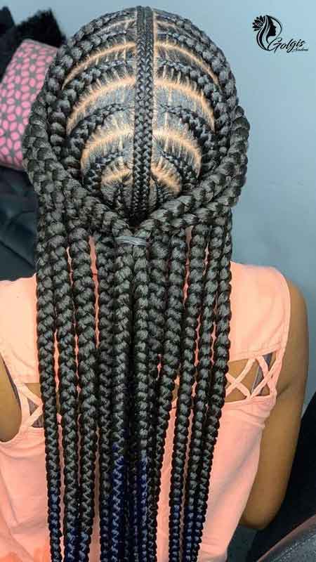 بافت مو آفریقایی زنانه