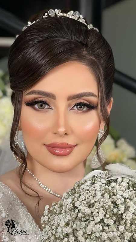 ایده میکاپ عروس ایرانی زیبا