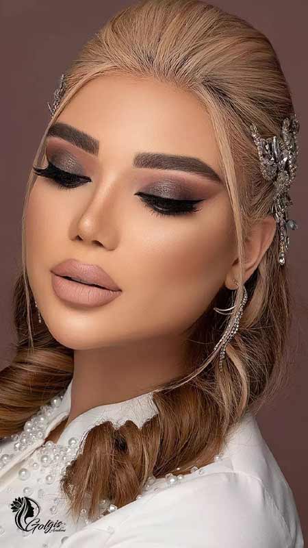 آرایش عروس ایرانی جدید زیبا