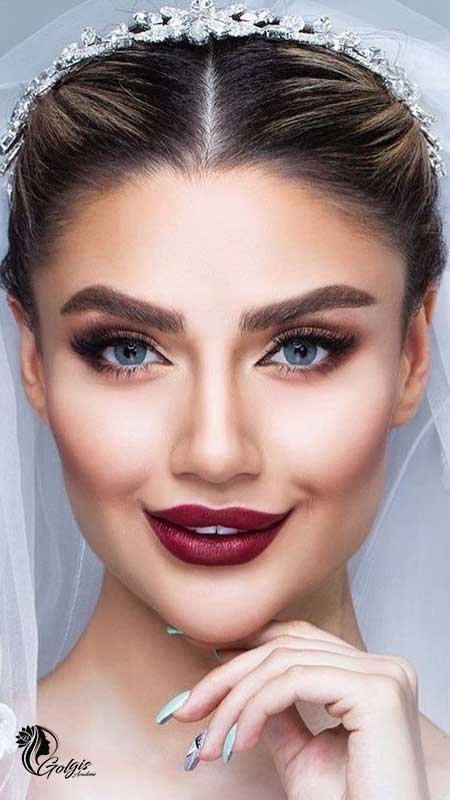 آرایش غلیظ عروس ایرانی