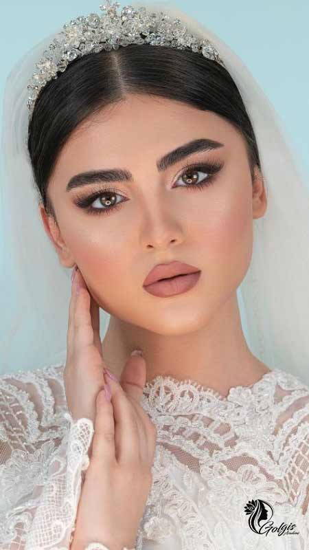 مدل آرایش لایت عروس ایرانی