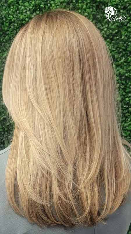 استایل موی خرد برای موهای بلند